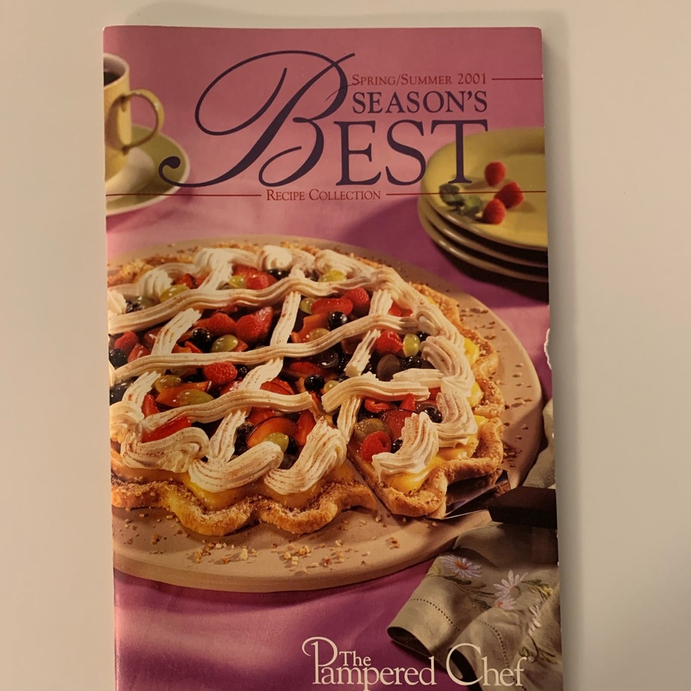 The Pampered Chef-Season’s Best Recipe Collection - Spring Summer 2001